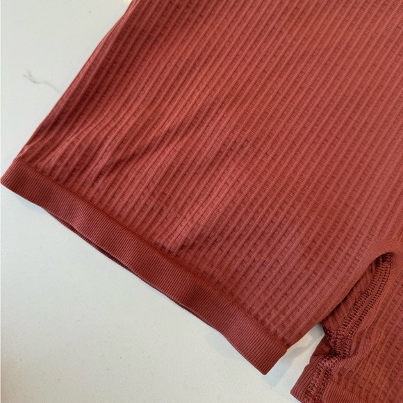 Anthropologie Regan Seamless Boyshorts l/xl in wine NWT - Picture 4 of 9